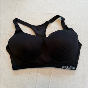 PINK Victoria's Secret Black Sports Bra